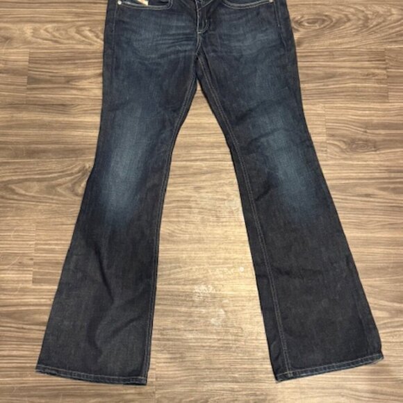 Diesel Louvely Jeans Womens Size 30x32 Bootcut Fit Stretch Denim Mid Rise Blue - Picture 3 of 6